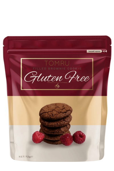 tomru Glutensiz Dolgulu Brownie cookie 72gr