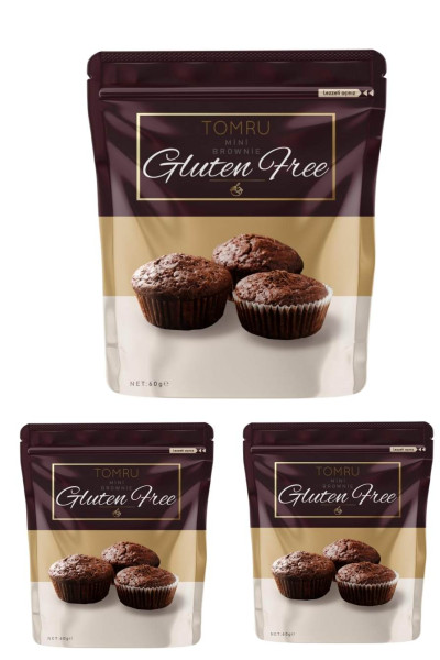 tomru Glutensiz Brownie 3x72gr