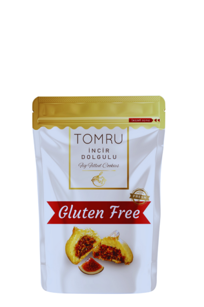Tomru Glutensiz İncir Dolgulu Kurabiye 90gr