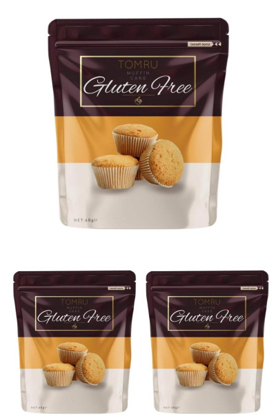 Tomru Glutensiz Muffin Kek 3x60gr